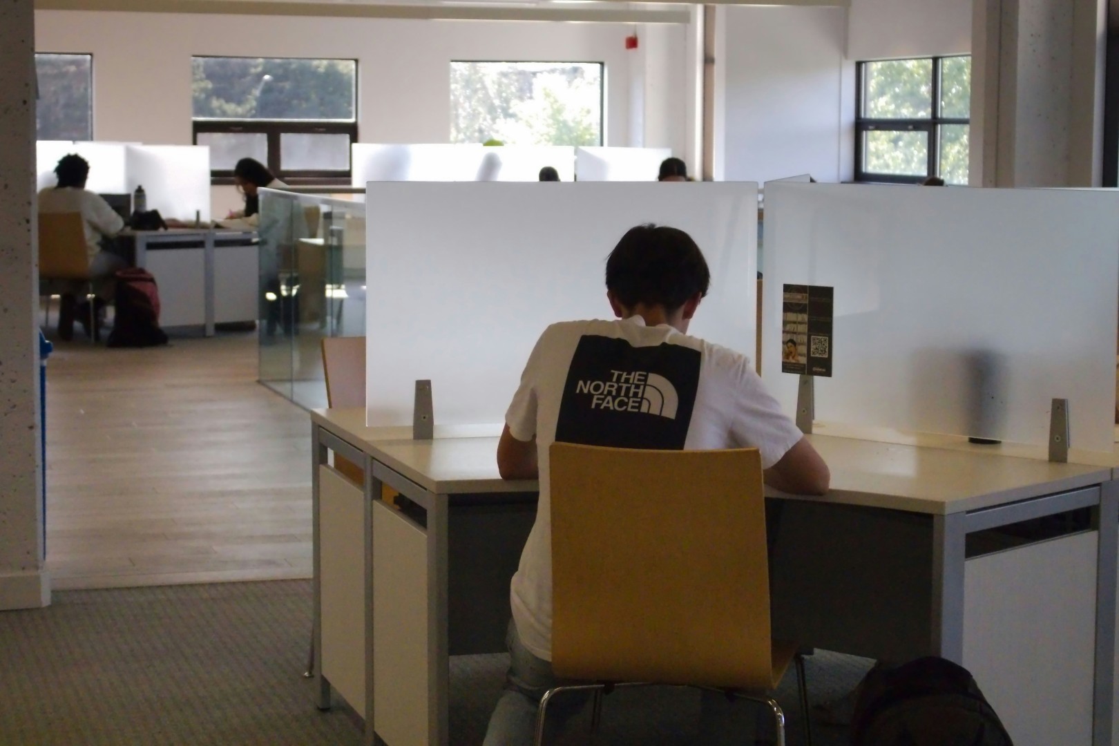 People in a workplace setting